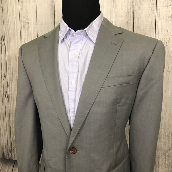 Ralph Lauren Other - RALPH LAUREN 44R Gray Two Button Wool Suit Jacket